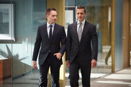 Michael Ross and Harvey Specter on Suits Episode 309