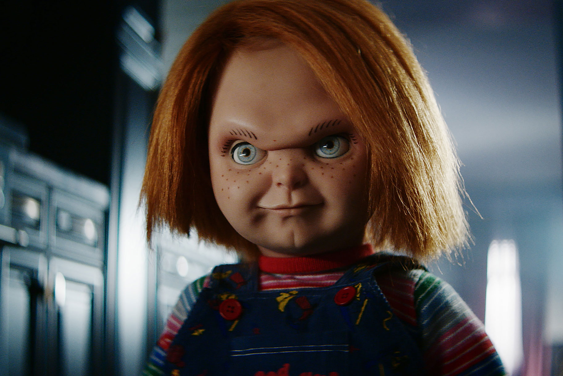 Close up image of Chucky