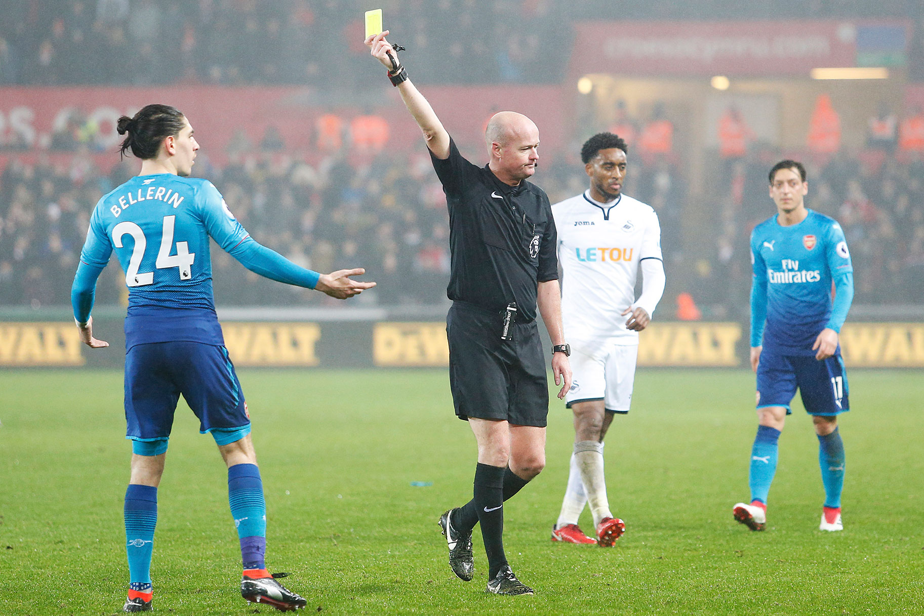 Premier League referee Lee Mason.