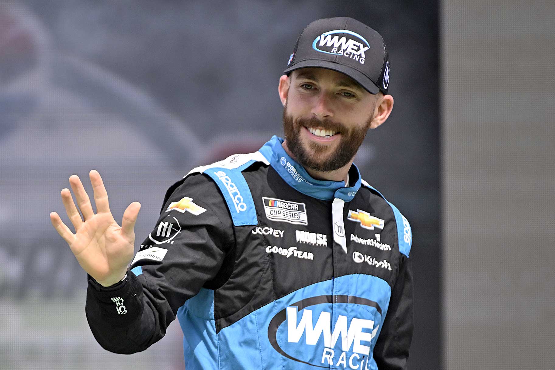 Ross Chastain Waves To Fans