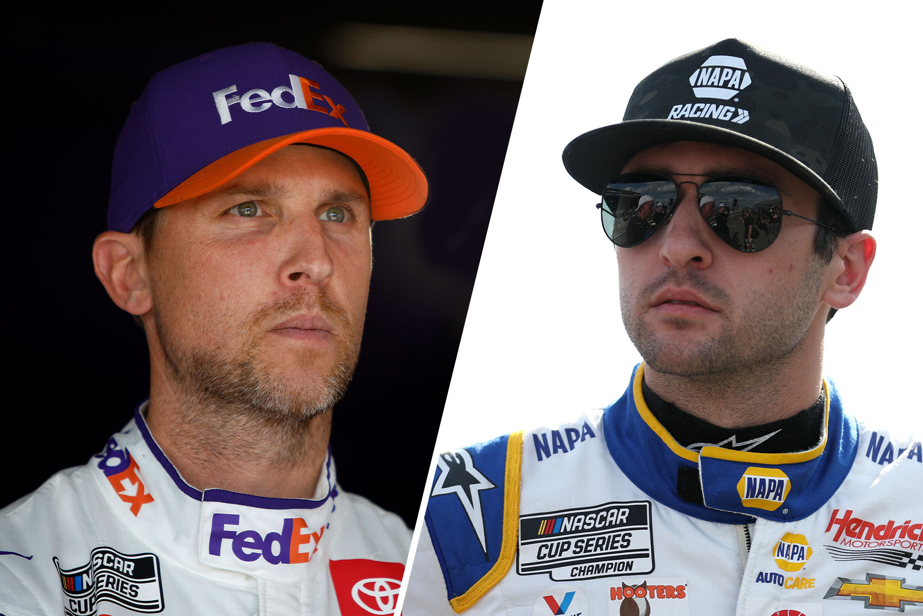 Denny Hamlin Roasts Chase Elliott He