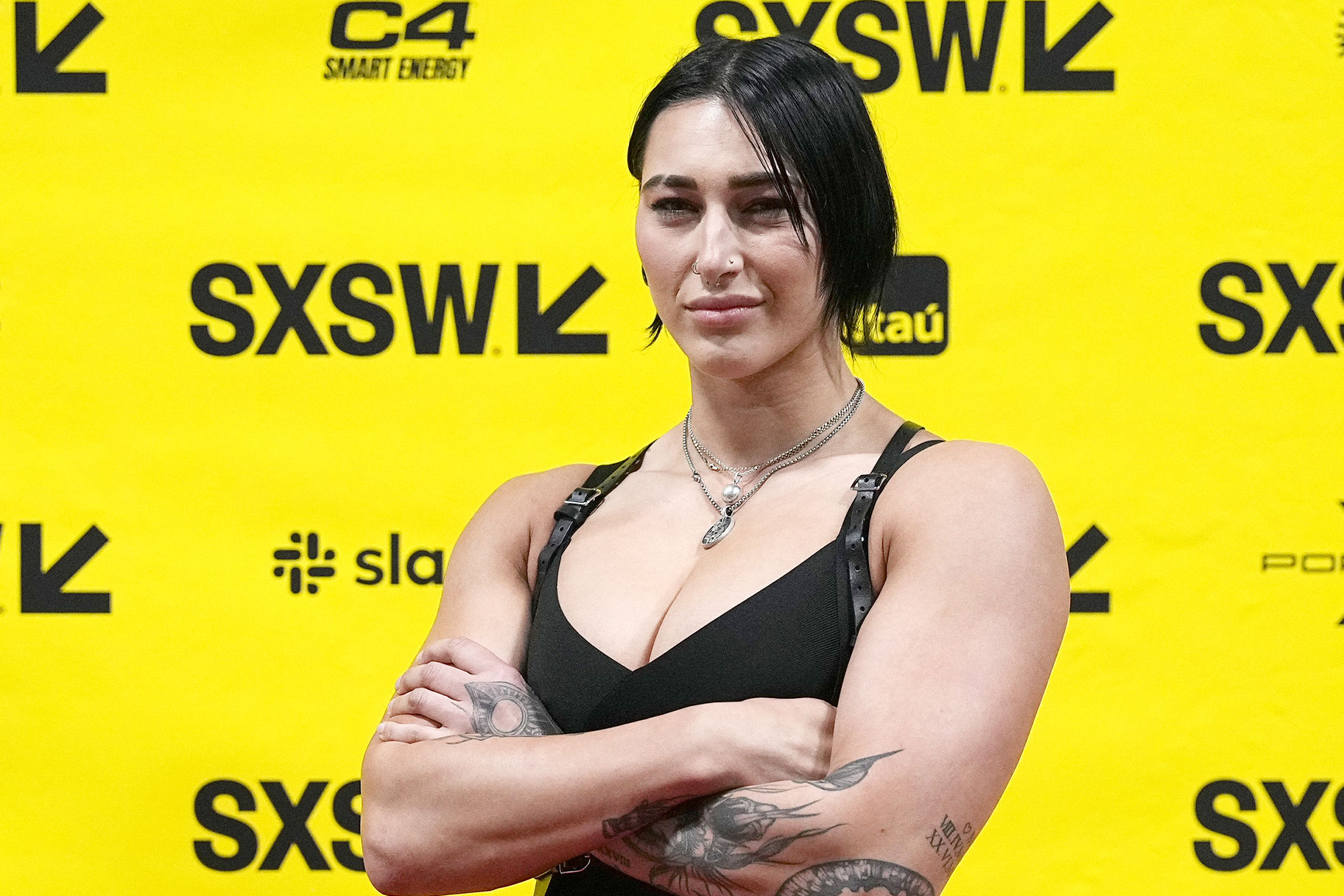 Rhea Ripley attends the Featured Session: "Reigniting Fan Engagement at Live Events" during the 2023 SXSW Conference and Festivals