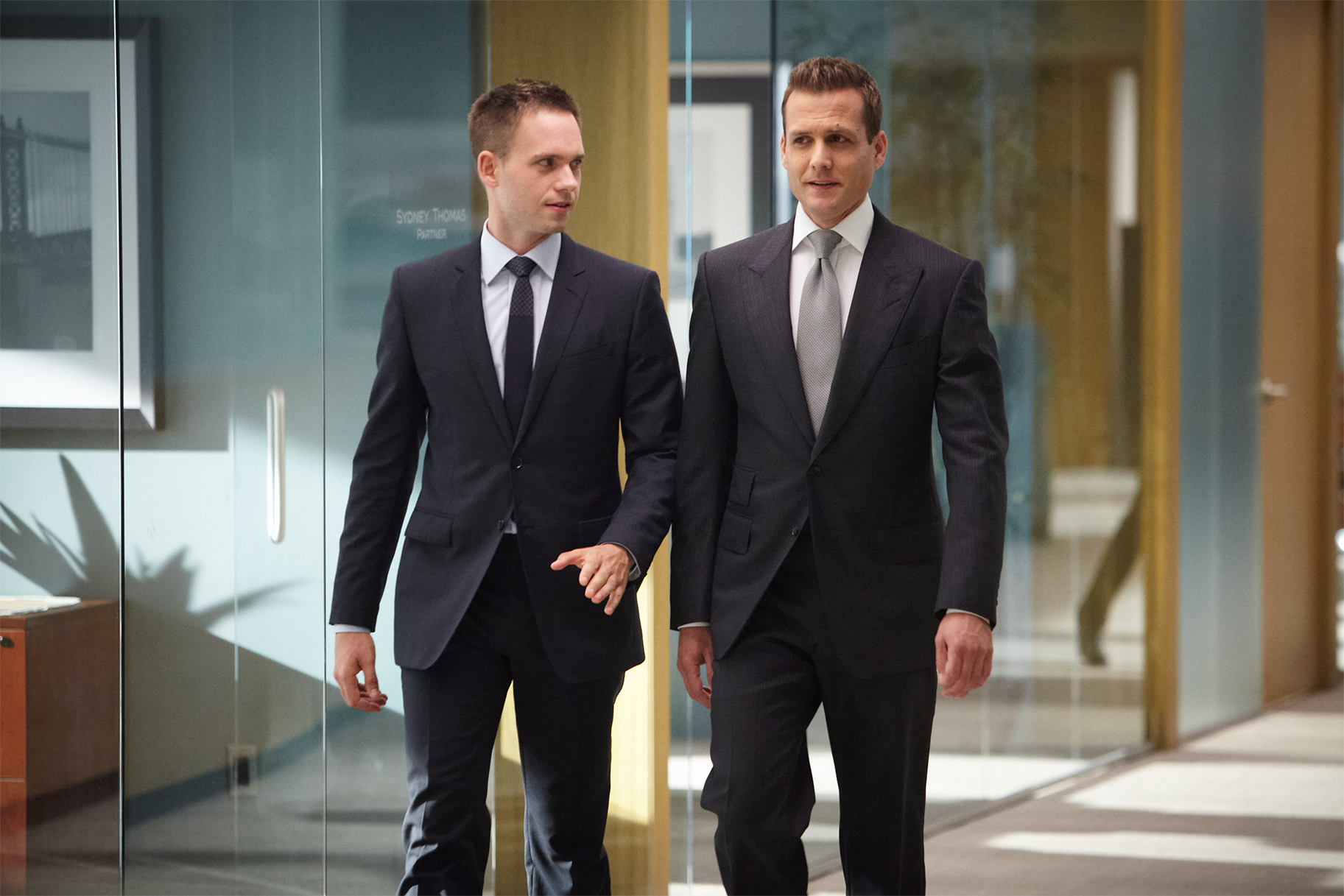 Michael Ross and Harvey Specter on Suits Episode 309