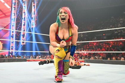 Asuka Defeating Becky Lynch At Raw