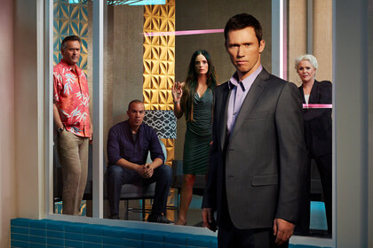 The cast of 'Burn Notice'