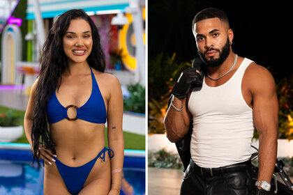 Split of Love Island Games's Cely and Johnny