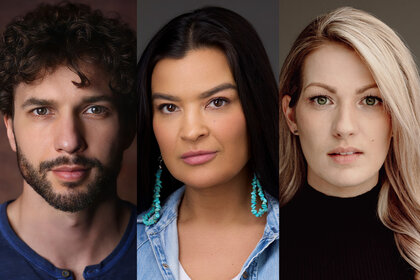 Jordan Sledz, Crystle Lightning and Nikki Hallow