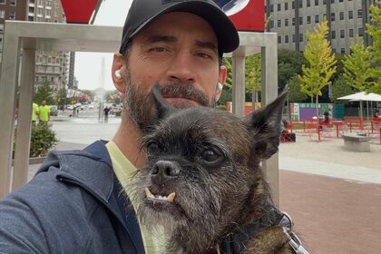 CM Punk and His Late Dog Larry