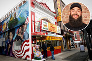 Braun Strowman and Ben's Chili Bowl in Washington, D.C.