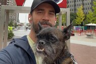 CM Punk and His Late Dog Larry