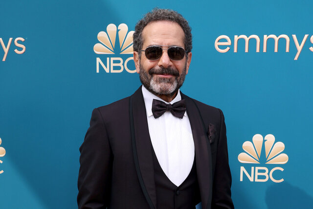 Tony Shalhoub arrives on the red carpet of the 74th Annual Primetime Emmy Awards