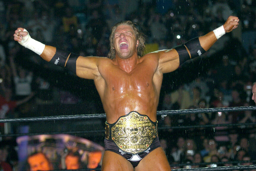 Triple H At Wrestlemania