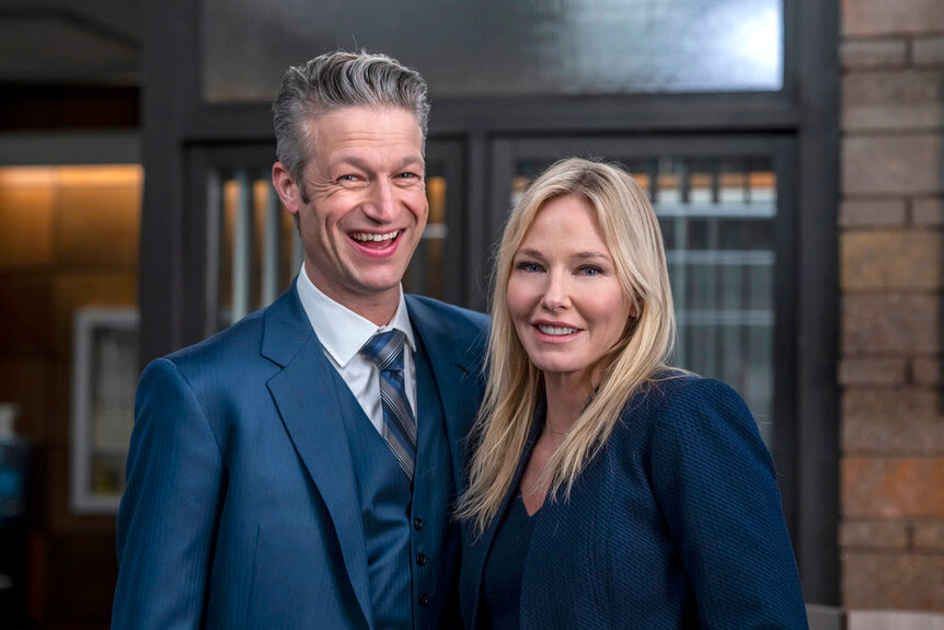 Sonny Carisi and Amanda Rollins on Law and Order SVU