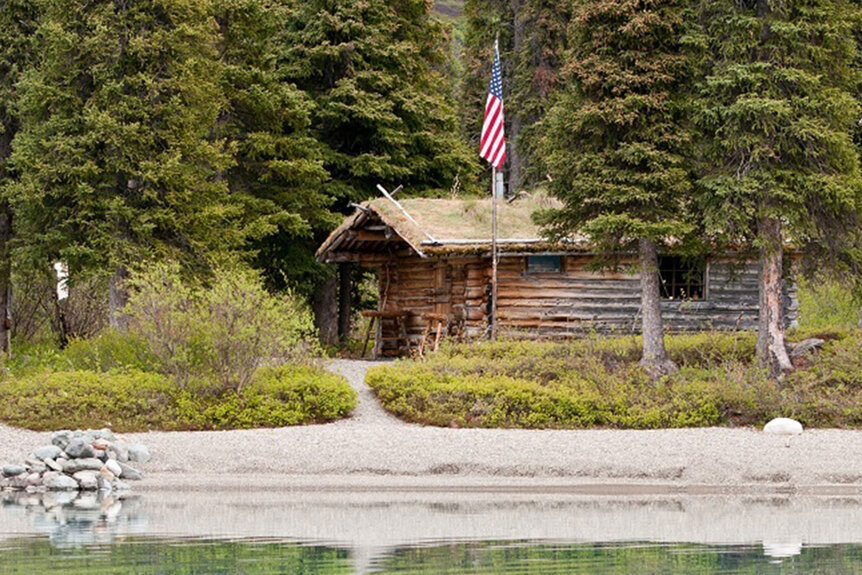 Famous Survivalist Rchard Proenneke's cabin