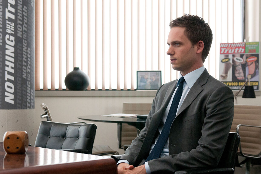 Mike Ross (Patrick J. Adams) appears in Season 1 Episode 11 of Suits