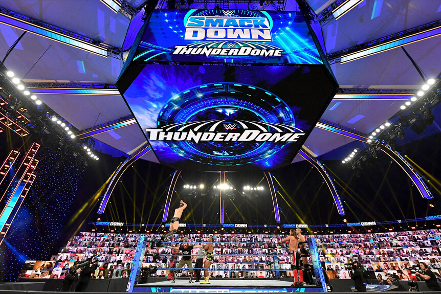 The SmackDown arena