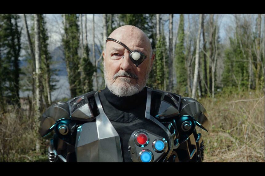 Resident Alien's Terry O'Quinn as Alien Tracker Peter Bach